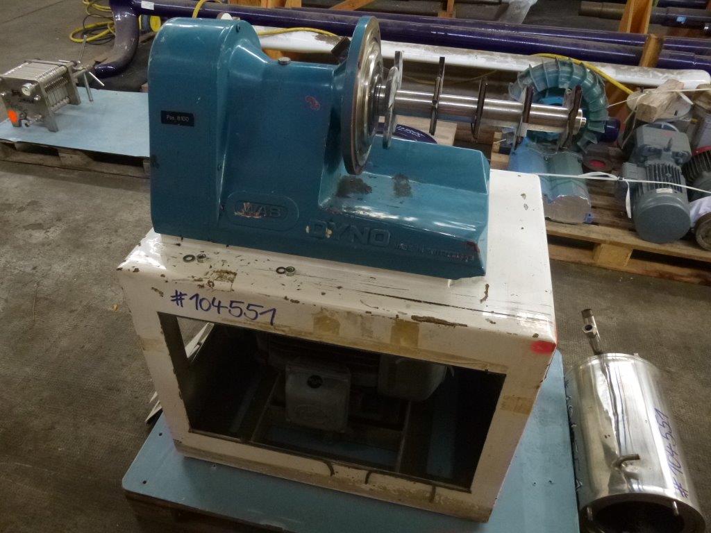  Stainless Steel 316 Shot And Sand Mill 0.01 m3 (0.35 ft3) For Sale - IPP# 104551