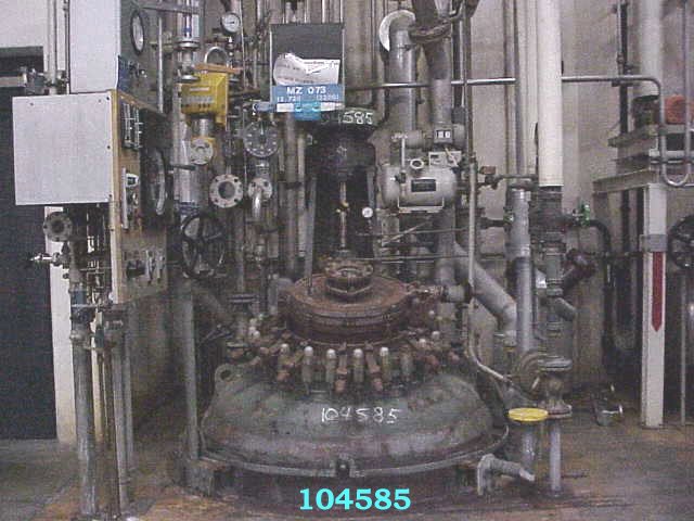 Glasslined Pfaudler (Germany) E Batch-Type Agitated Reactor - IPP# 104585