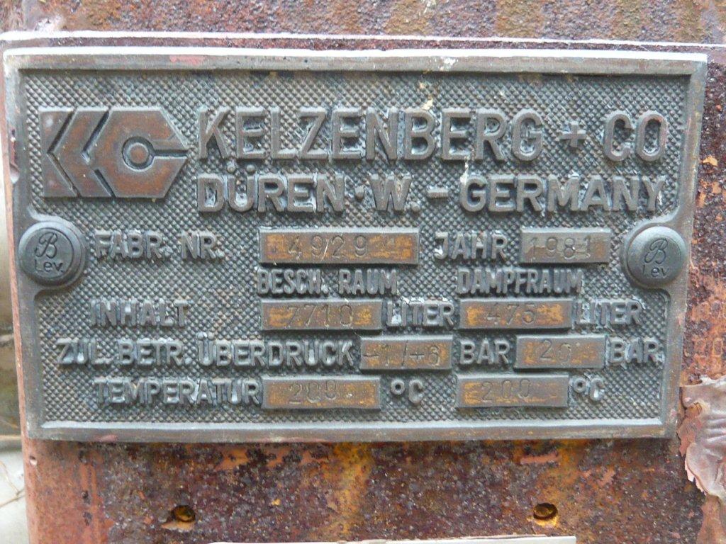 Stainless Steel Austenitic Kelzenber Dueren  Dryer-Rotary Vacuum - IPP# 105572