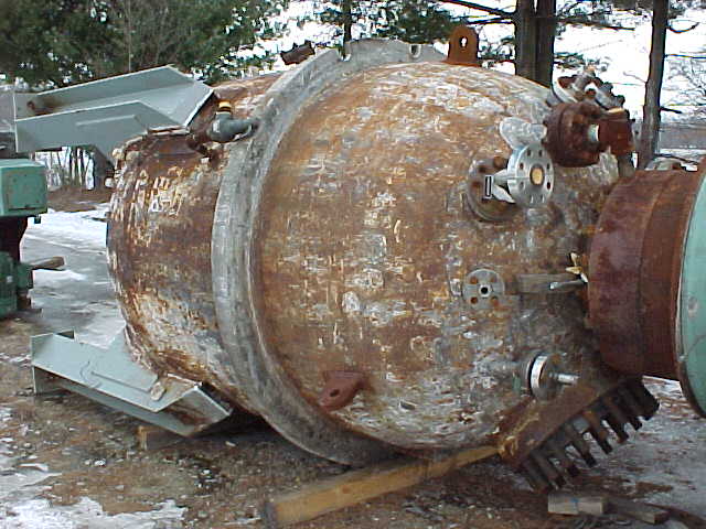  Batch-Type Agitated Reactor 4,150 L (1,100 gallons) Stainless Steel 316 For Sale - IPP# 105761