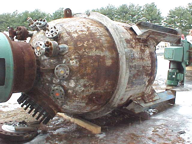  Batch-Type Agitated Reactor 4,150 L (1,100 gallons) Stainless Steel 316 For Sale - IPP# 105761