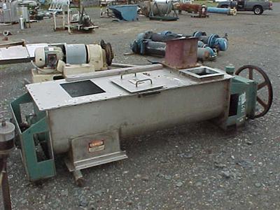   Mixer-Ribbon & Paddle 0.42 m3 (15 ft3) Stainless Steel 316 For Sale - IPP# 107553