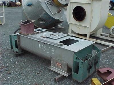   Mixer-Ribbon & Paddle 0.42 m3 (15 ft3) Stainless Steel 316 For Sale - IPP# 107553