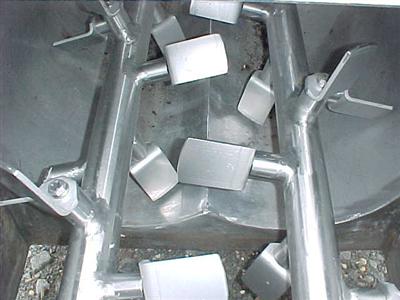   Mixer-Ribbon & Paddle 0.42 m3 (15 ft3) Stainless Steel 316 For Sale - IPP# 107553