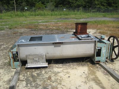   Mixer-Ribbon & Paddle 0.42 m3 (15 ft3) Stainless Steel 316 For Sale - IPP# 107553