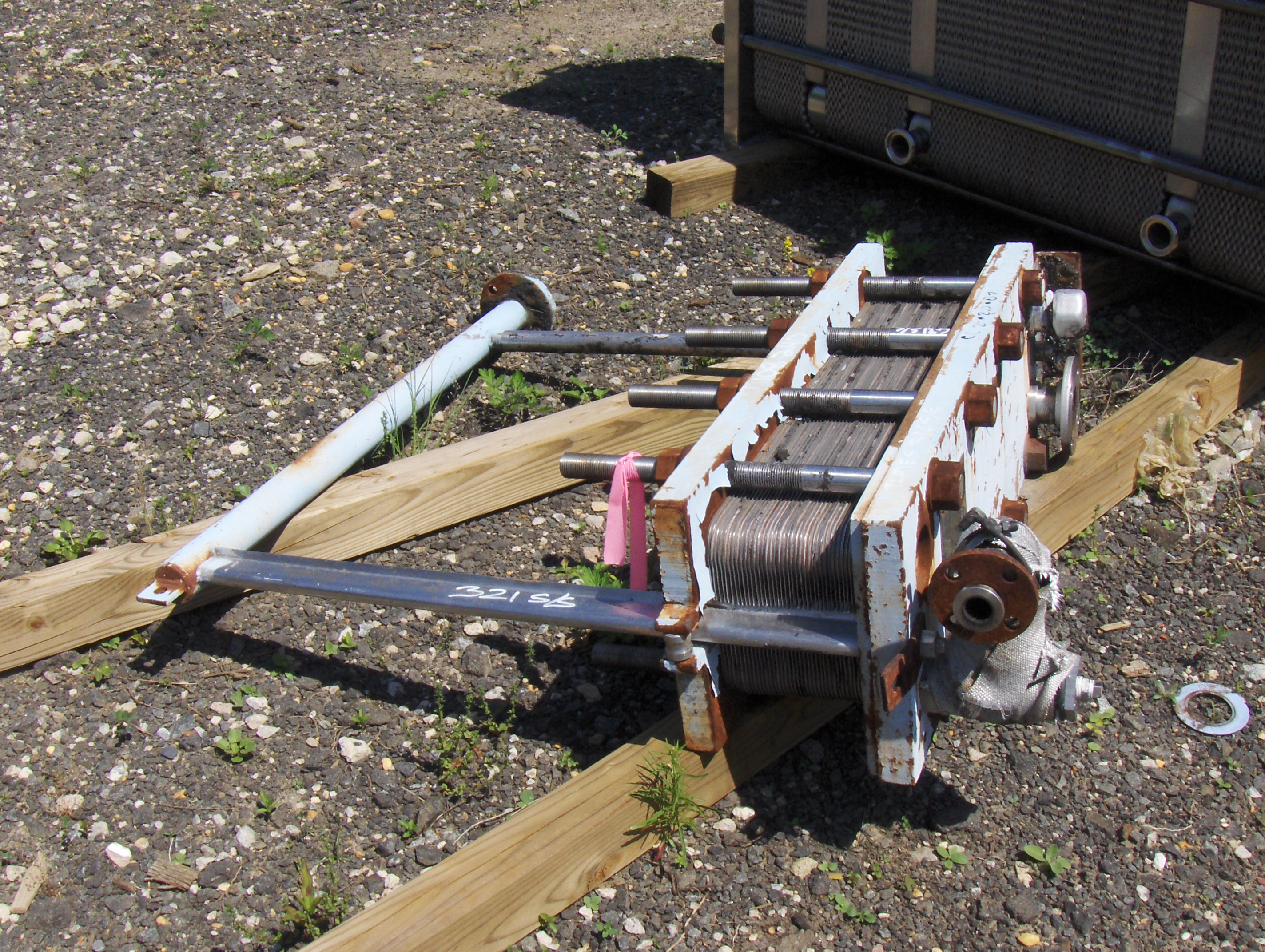 Stainless Steel 304 APV HXU8 Plate and Frame Heat Exchanger - IPP# 108240
