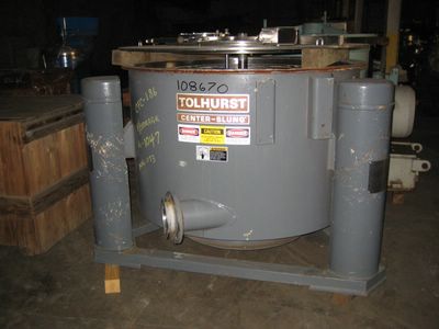 Stainless Steel 316 Auto Discharge-Bottom Centrifuge-Basket - IPP# 108670
