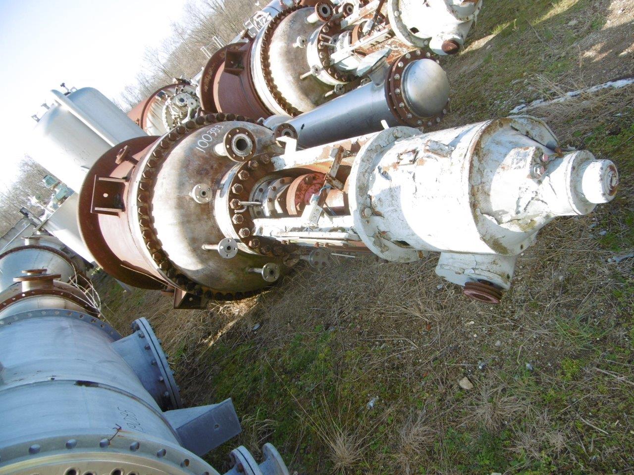  Batch-Type Agitated Reactor 3,500 L (925 gallons) Stainless Steel 321 For Sale - IPP# 100393