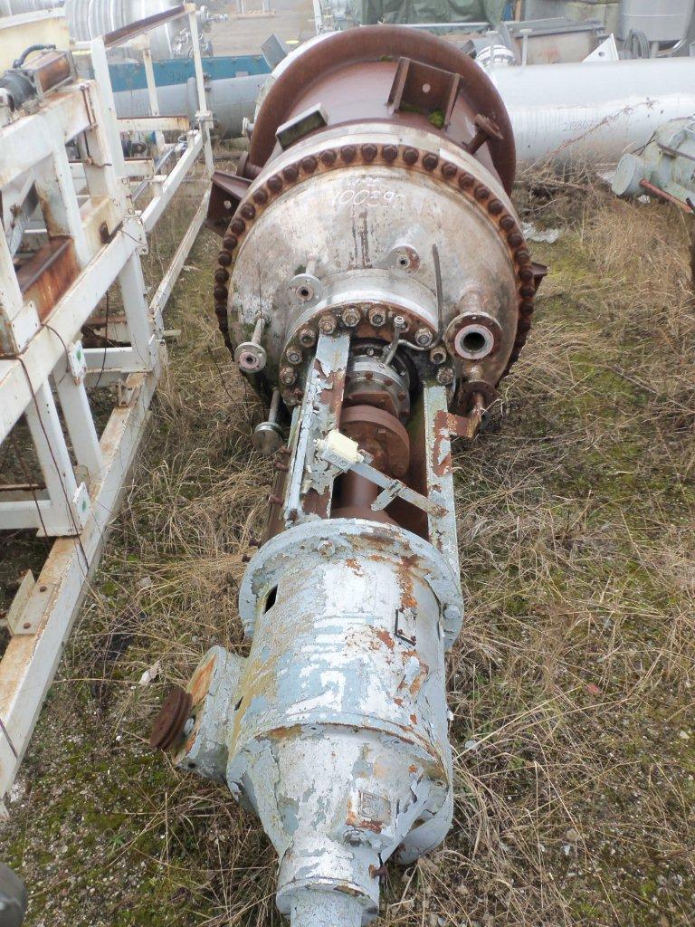  Batch-Type Agitated Reactor 3,500 L (925 gallons) Stainless Steel 321 For Sale - IPP# 100392