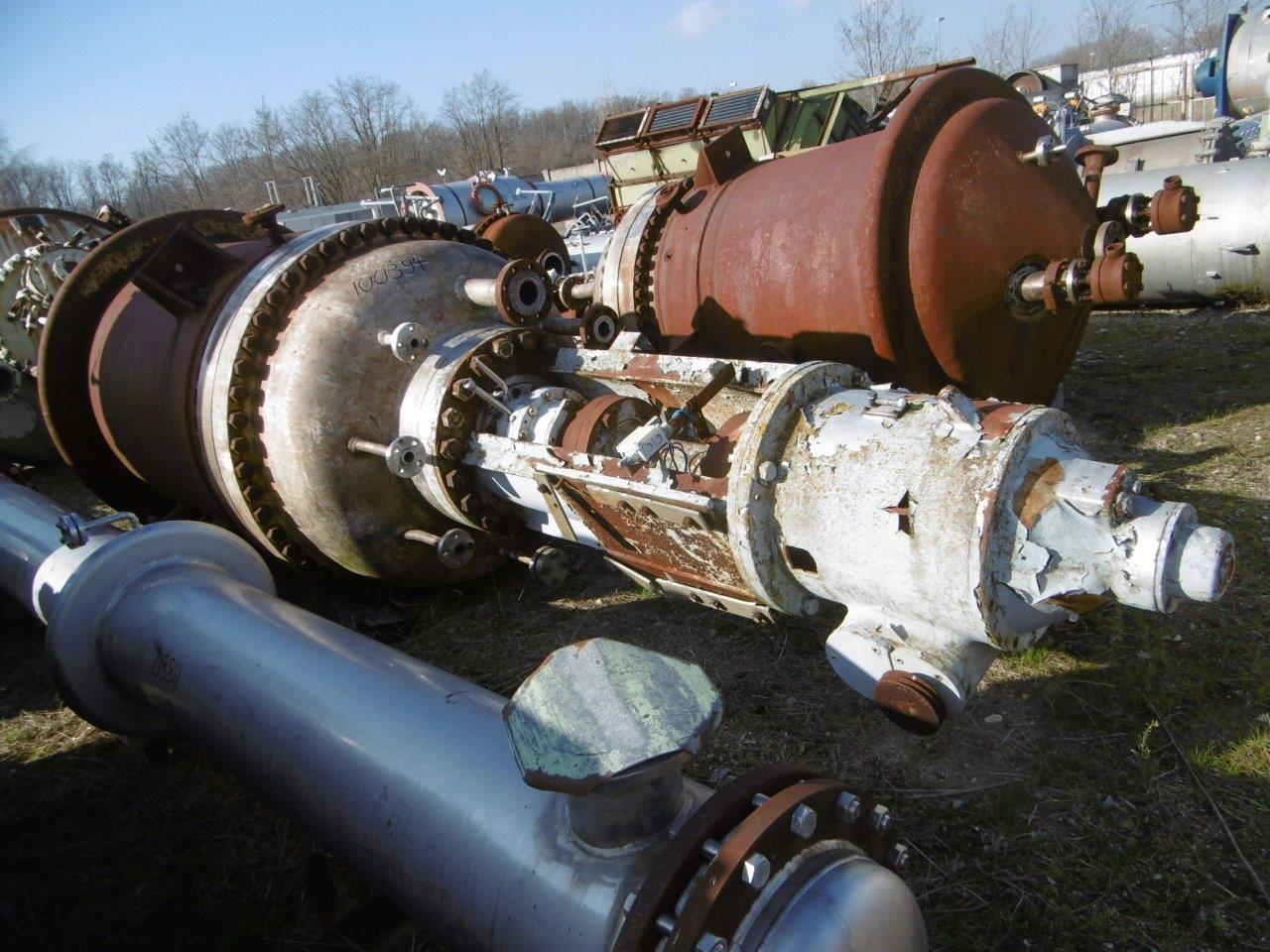  Batch-Type Agitated Reactor 3,500 L (925 gallons) Stainless Steel 321 For Sale - IPP# 100394