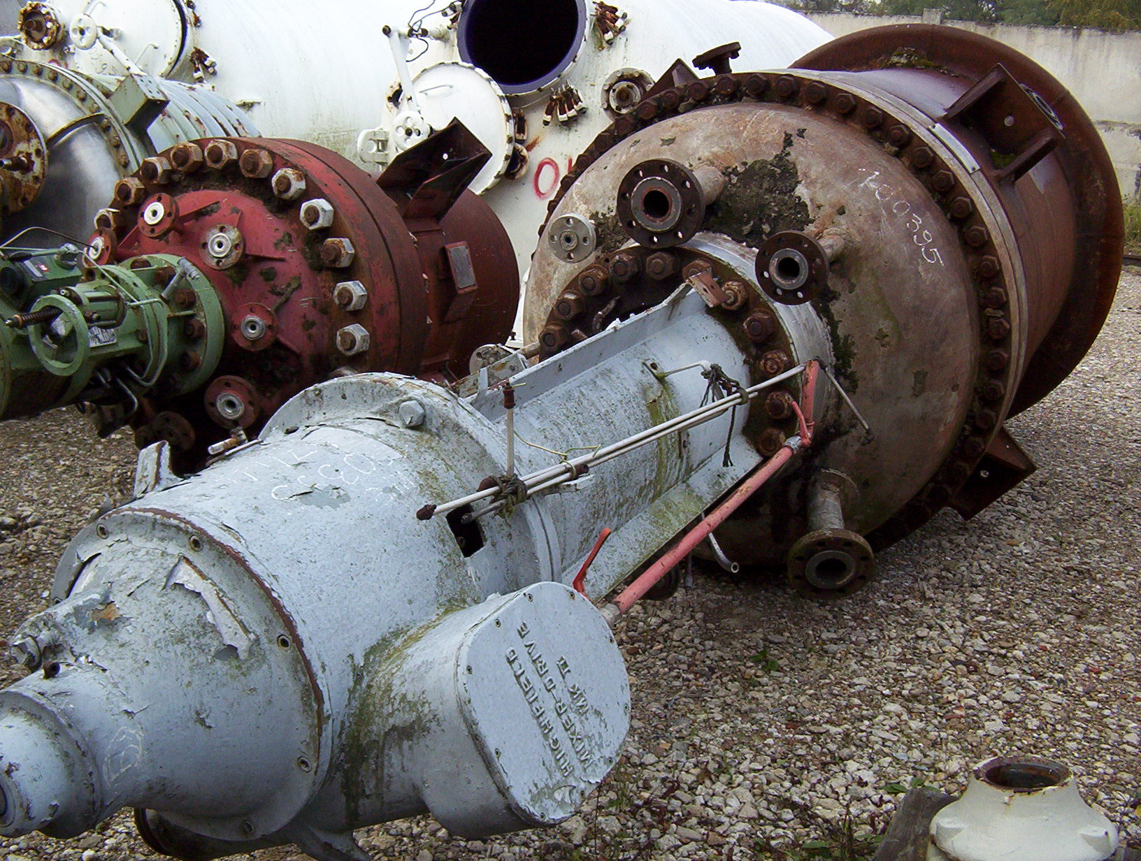  Batch-Type Agitated Reactor 3,500 L (925 gallons) Stainless Steel 321 For Sale - IPP# 100395