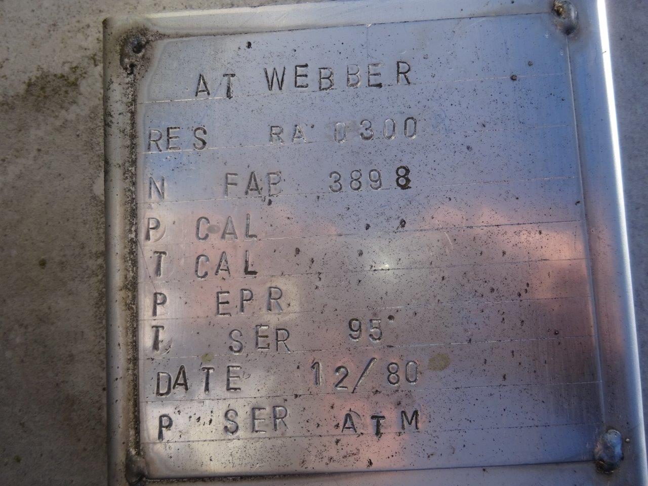 Stainless Steel 304 Webber  Tank - IPP# 100554