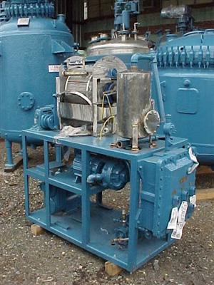  Stainless Steel 316 Rotary Vacuum Filter 0.44 m² (4.7 ft²) For Sale - IPP# 100563