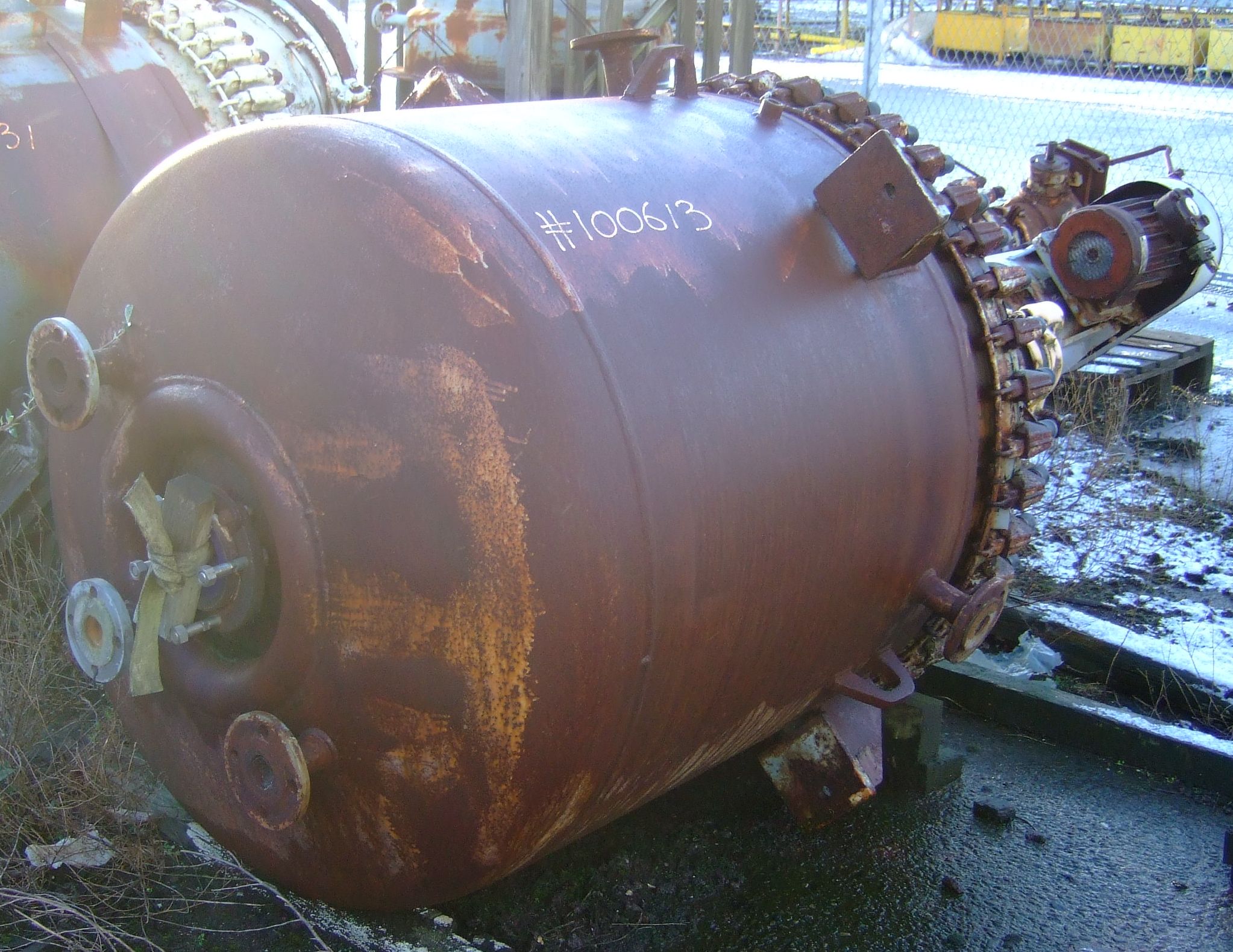 Glasslined DeDietrich STA Batch-Type Agitated Reactor - IPP# 100613