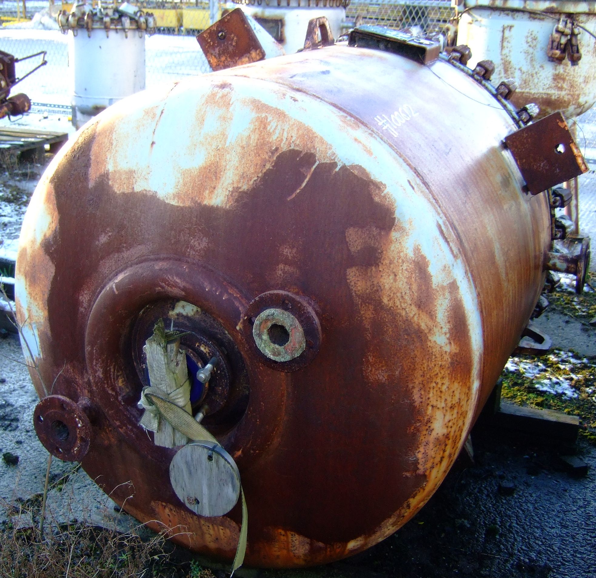 Glasslined DeDietrich STA Batch-Type Agitated Reactor - IPP# 100612