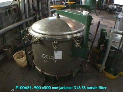  Nutsche Filter   For Sale - IPP# 100624