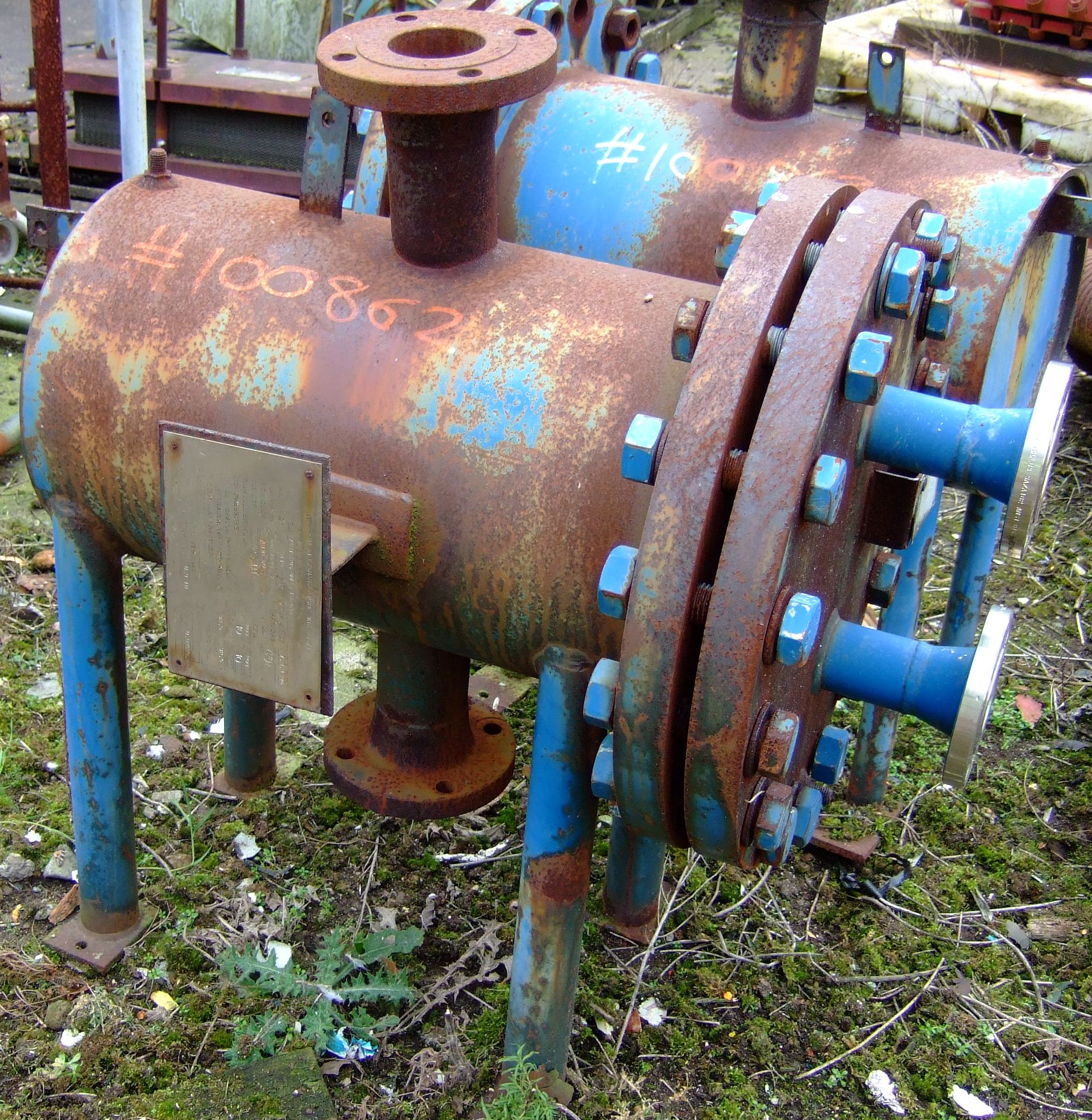 Stainless Steel 316 APV Baker 3HH-208/1 Plate and Frame Heat Exchanger - IPP# 100862