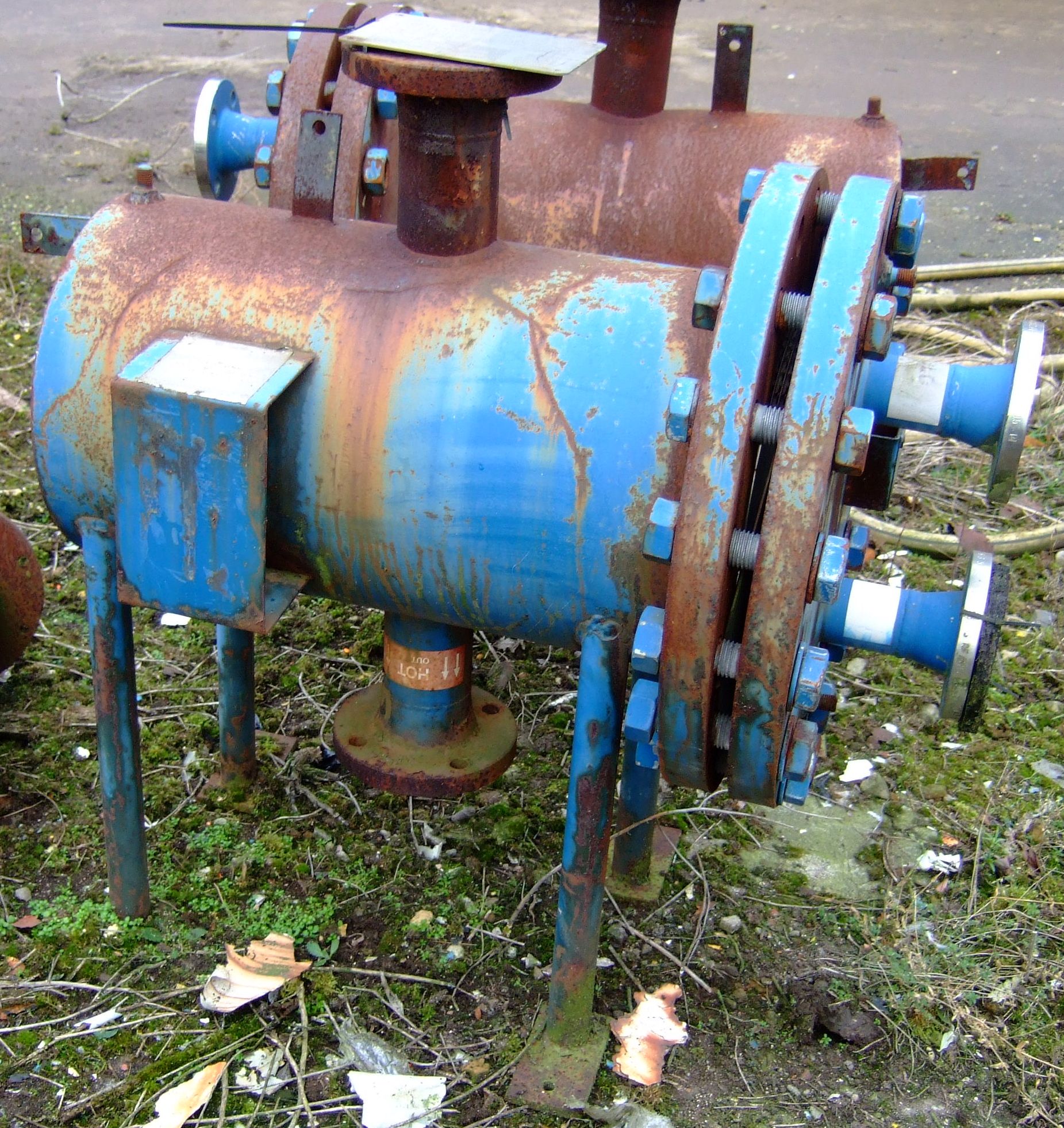 Stainless Steel 316 APV Baker 3HH-208/171 Plate and Frame Heat Exchanger - IPP# 100863