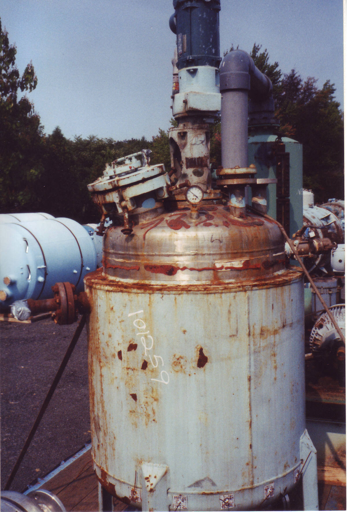 Stainless Steel 316 Batch-Type Agitated Reactor - IPP# 101259