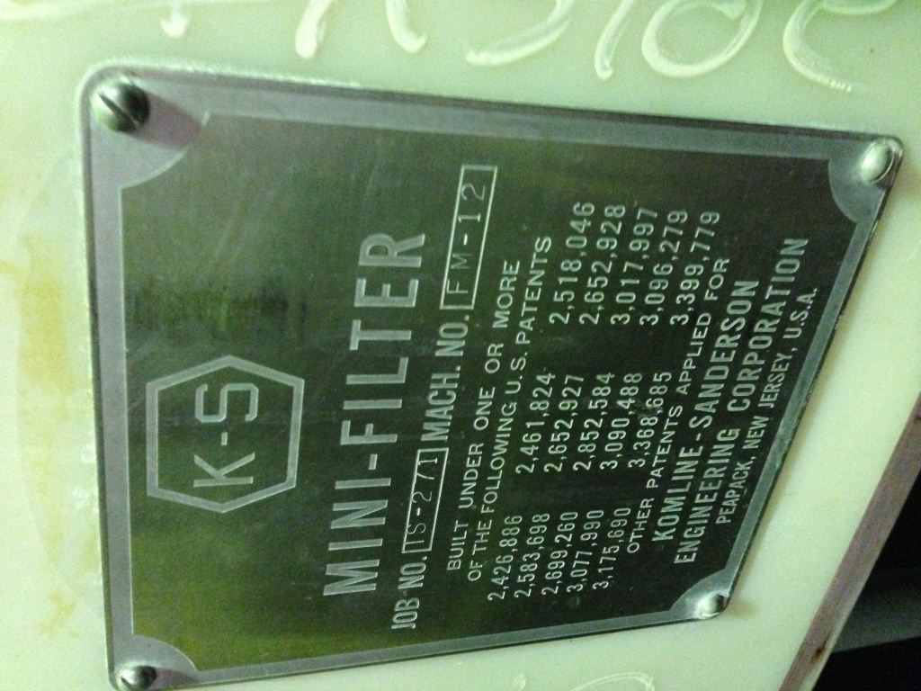   Rotary Vacuum Filter  For Sale - IPP# 101310
