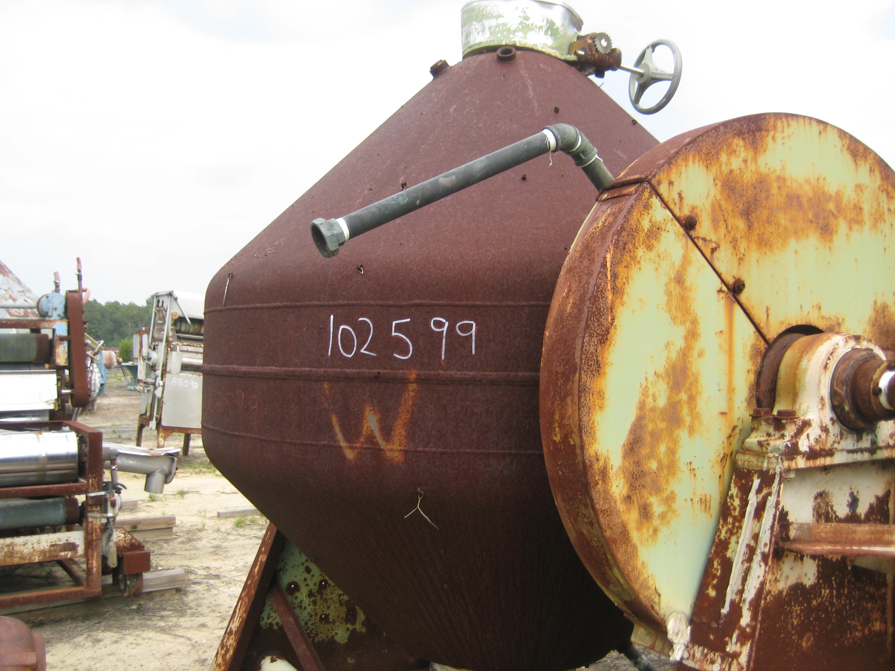  Stainless Steel 304  Mixer-Twin Shell & Double Cone 2.1 m3 (75 ft3) For Sale - IPP# 102599