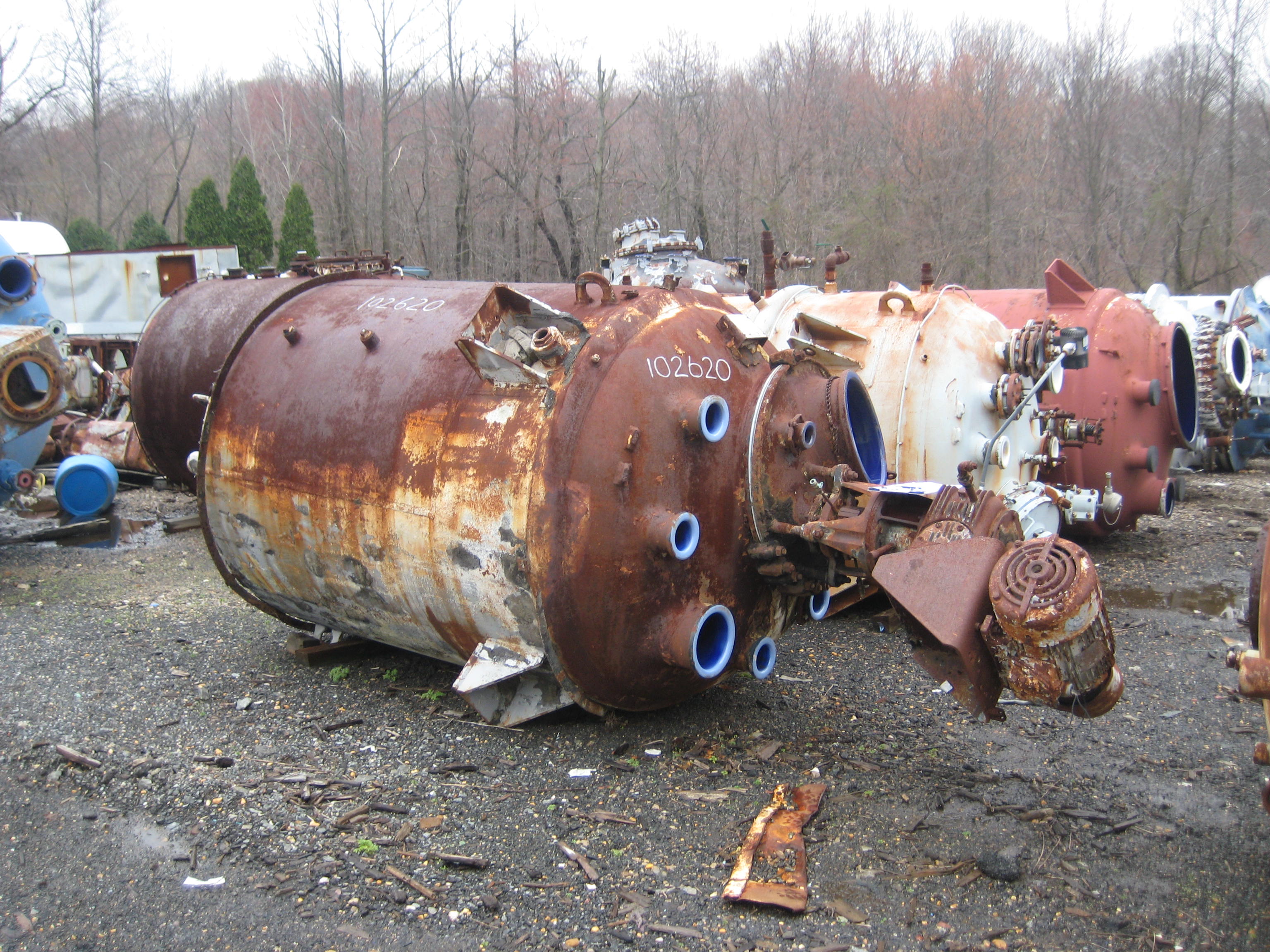 Glasslined Pfaudler RA Batch-Type Agitated Reactor - IPP# 102620