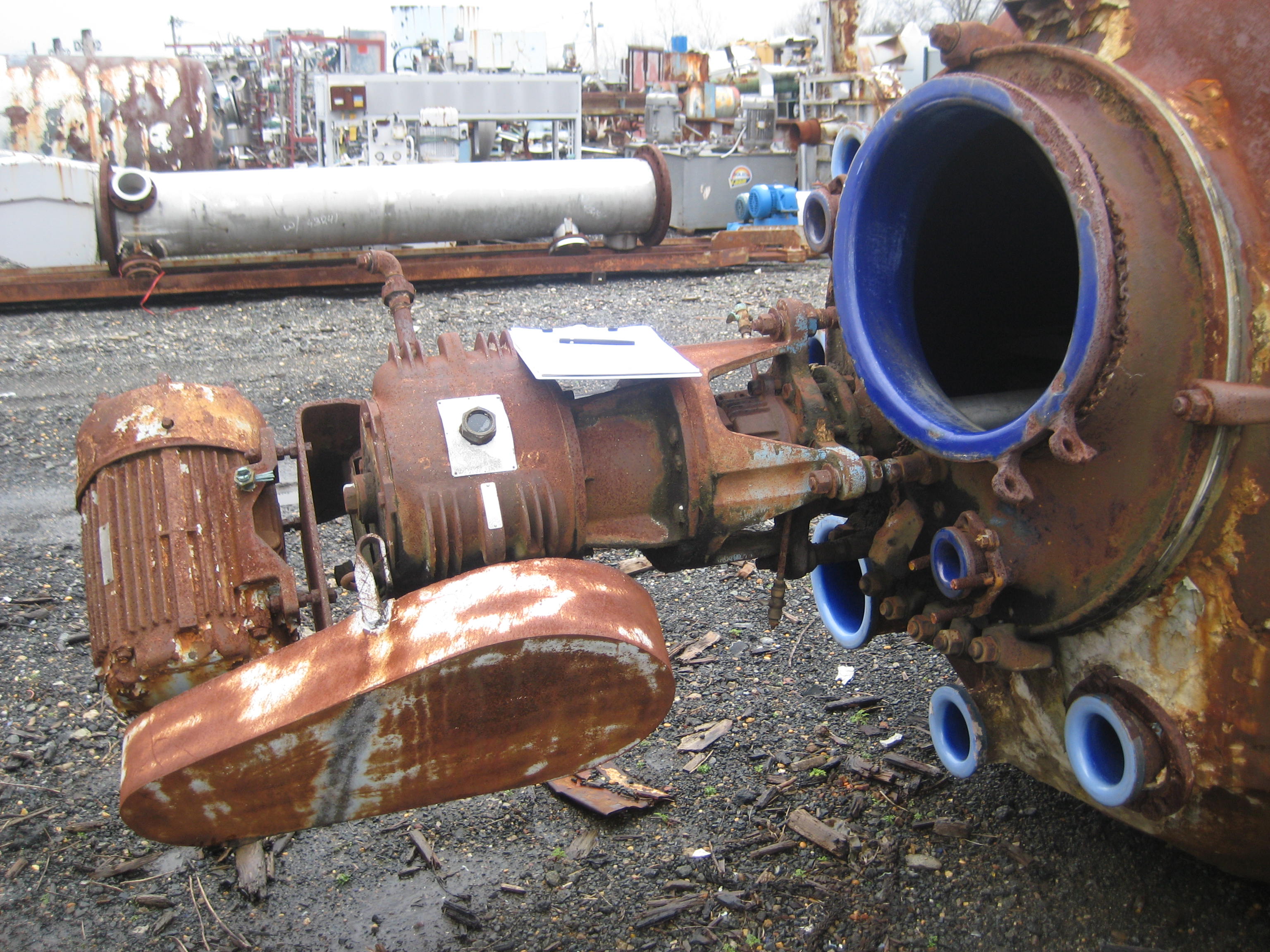 Glasslined Pfaudler RA Batch-Type Agitated Reactor - IPP# 102620