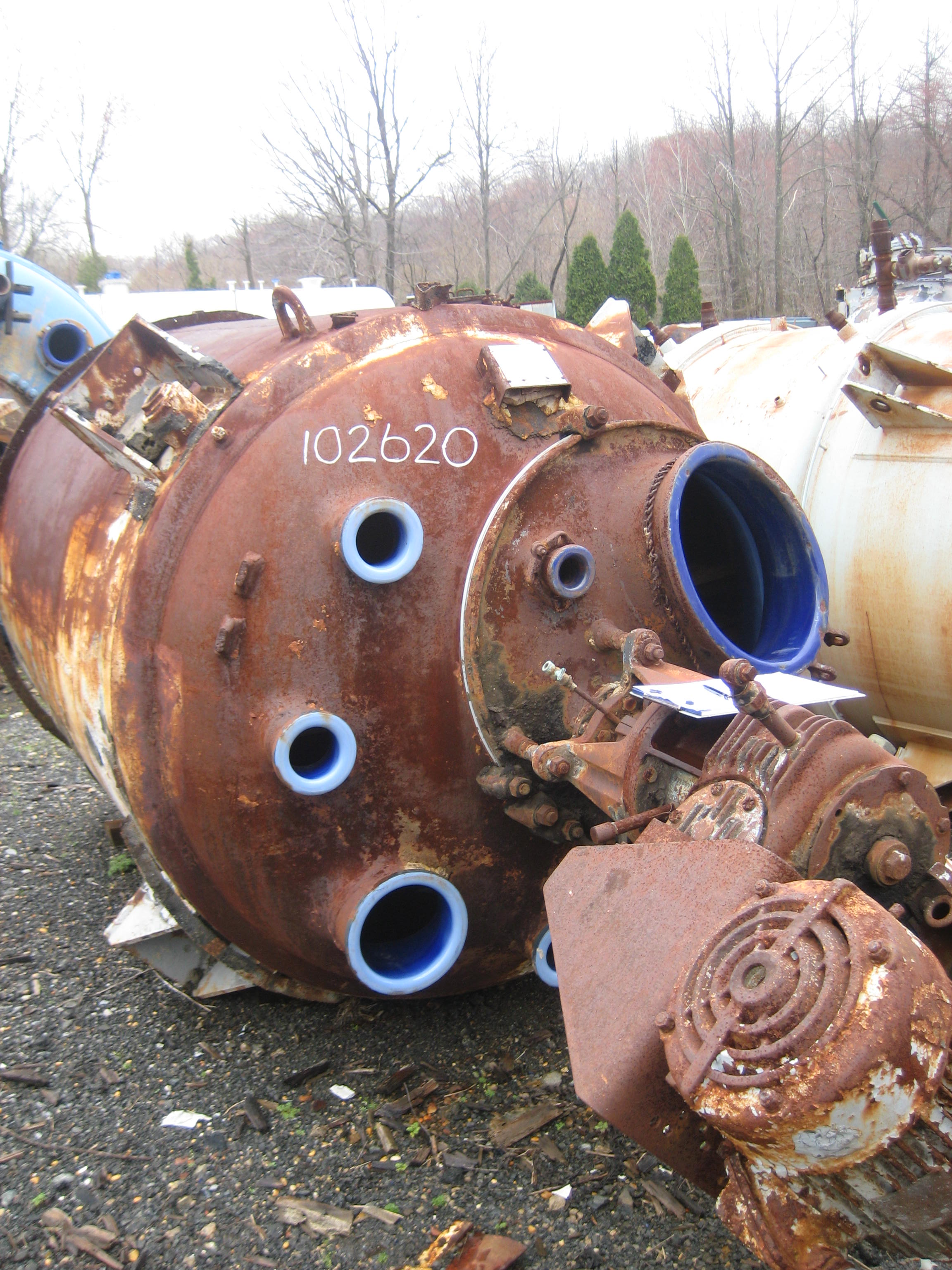 Glasslined Pfaudler RA Batch-Type Agitated Reactor - IPP# 102620
