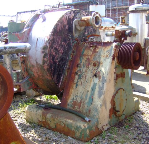   Centrifuge-Peeler 1,350 mm (52.4 in) Stainless Steel 316 For Sale - IPP# 103219