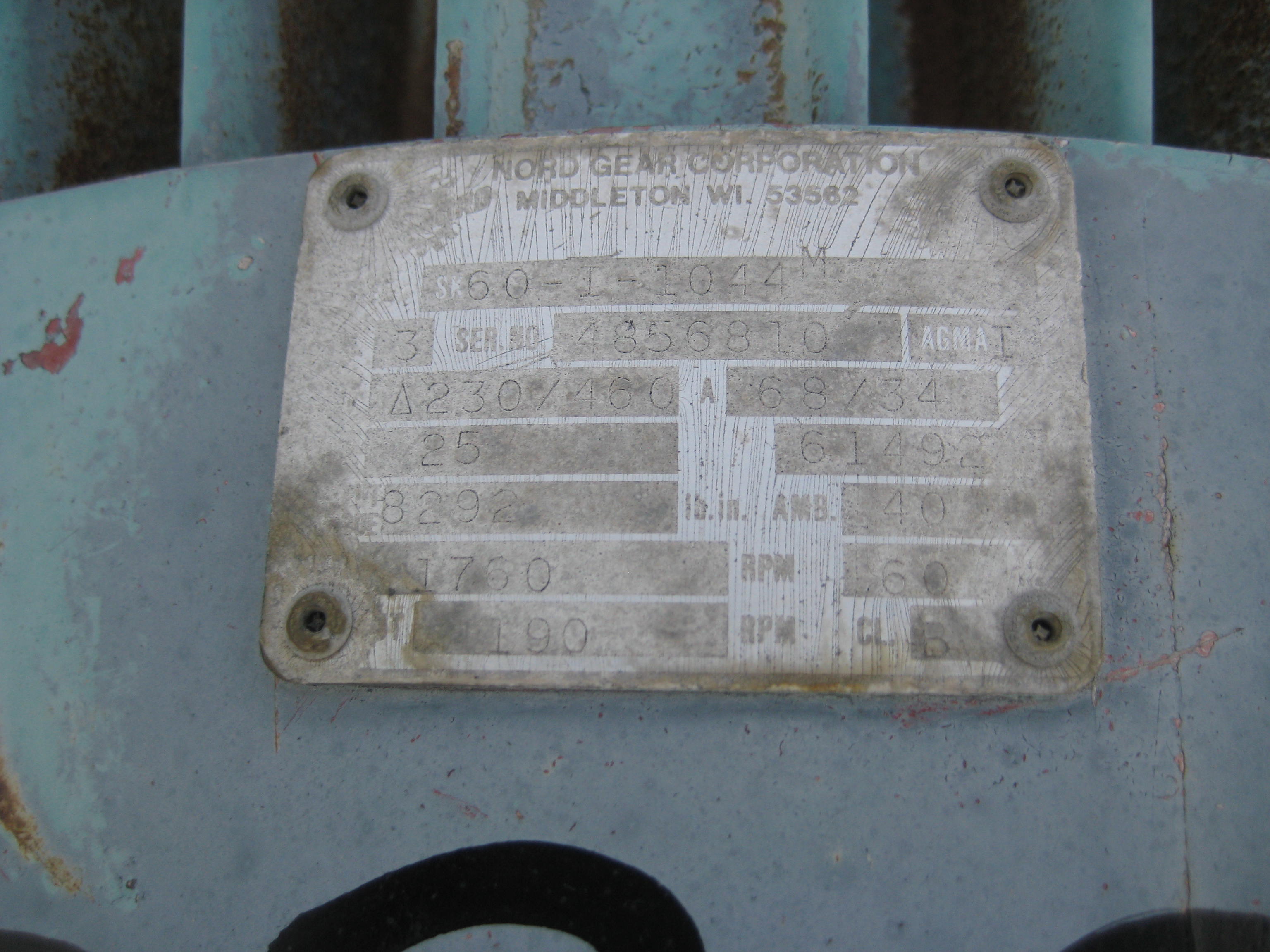  Rotary Pump 28.2 m3/h (124 GPM) Stainless Steel 316 For Sale - IPP# 103359