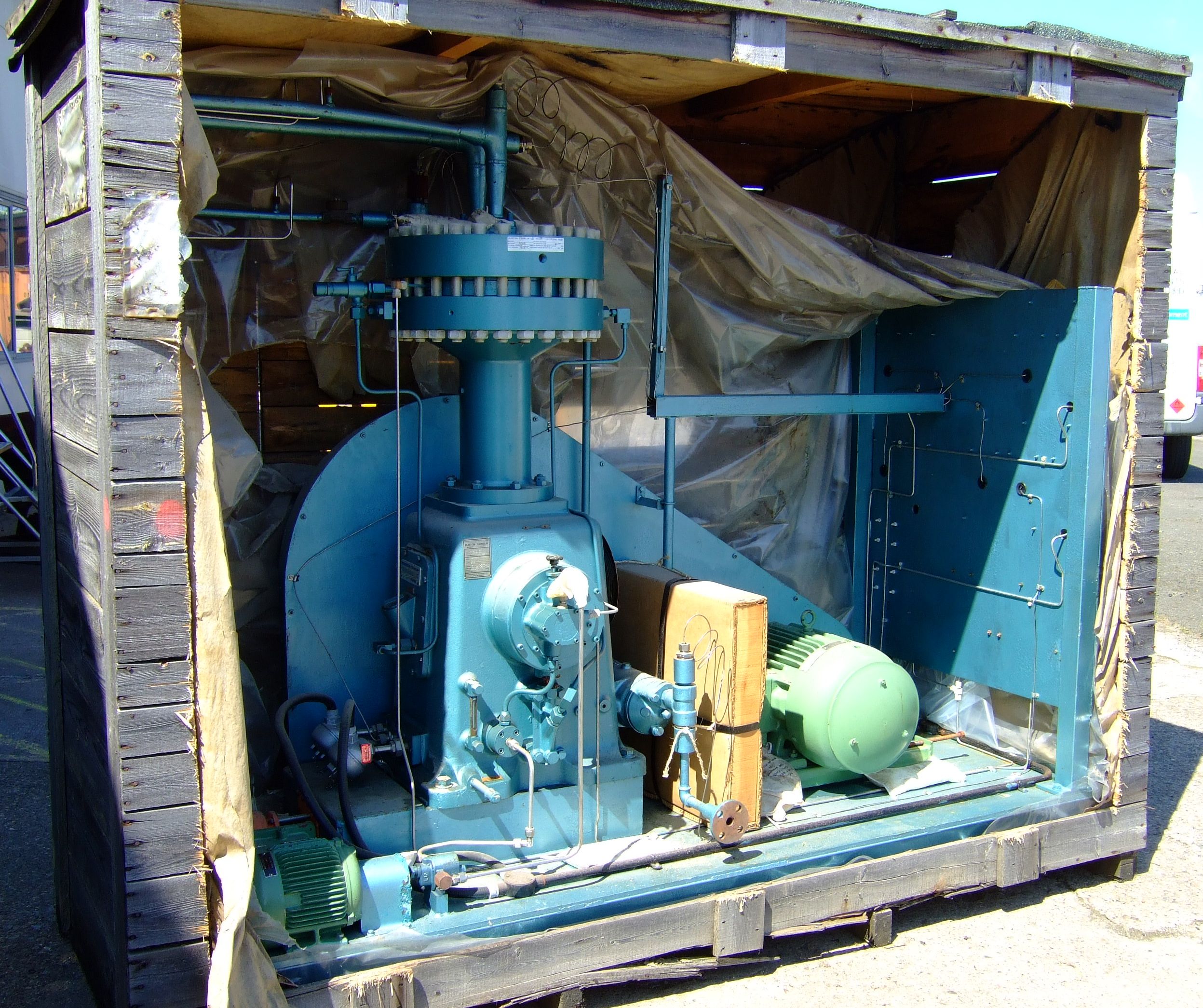 Unused Burton Corblin #A-4-C-85 Reciprocating Compressor - IPP# 103851