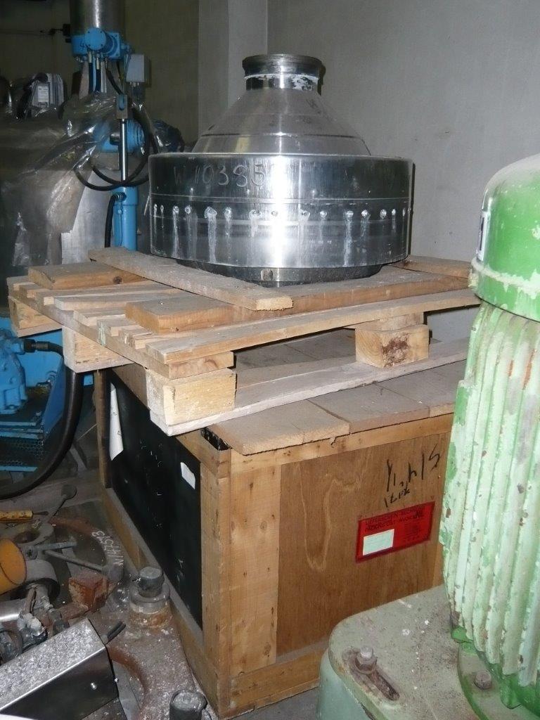   Centrifuge-Disc Bowl 45 kW (60.3 HP) Stainless Steel 316 For Sale - IPP# 103857