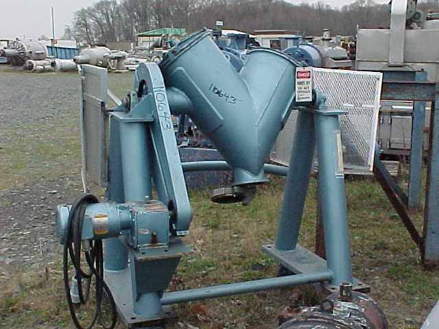   Mixer-Twin Shell & Double Cone 0.06 m3 (2 ft3) Stainless Steel 304 For Sale - IPP# 110643