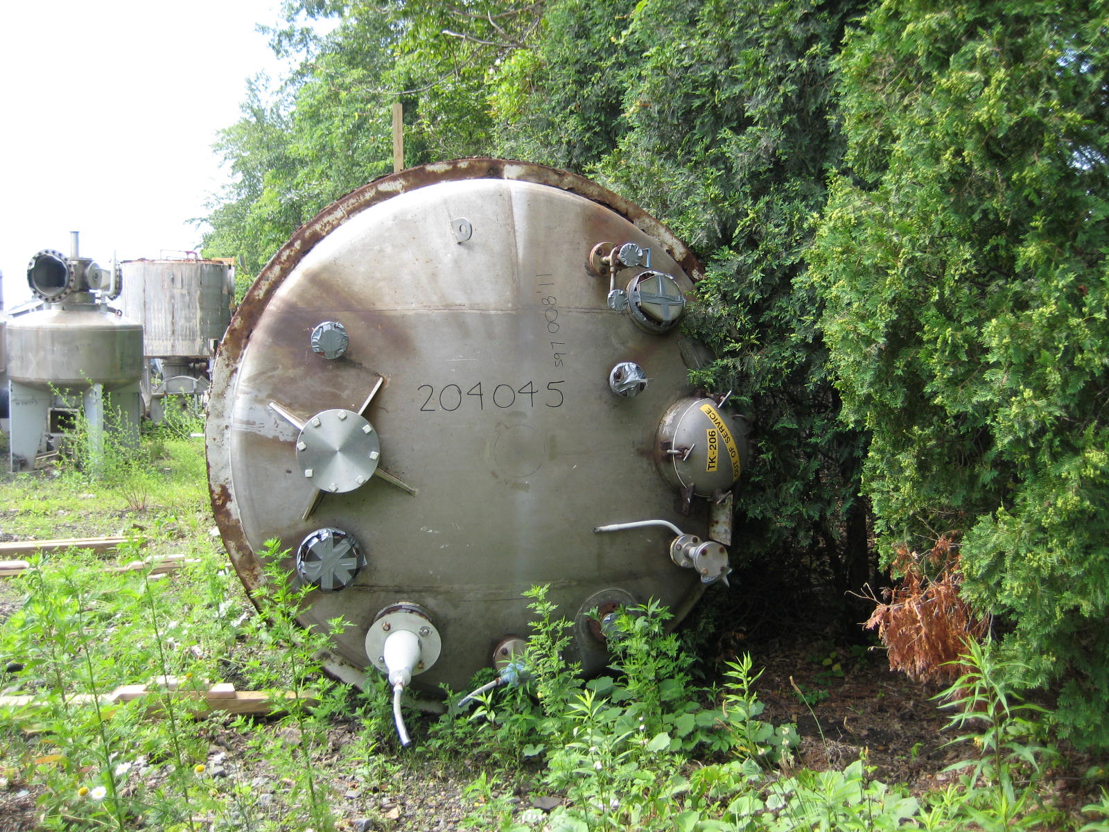 Stainless Steel 304L Bisphoric Tank - IPP# 204045