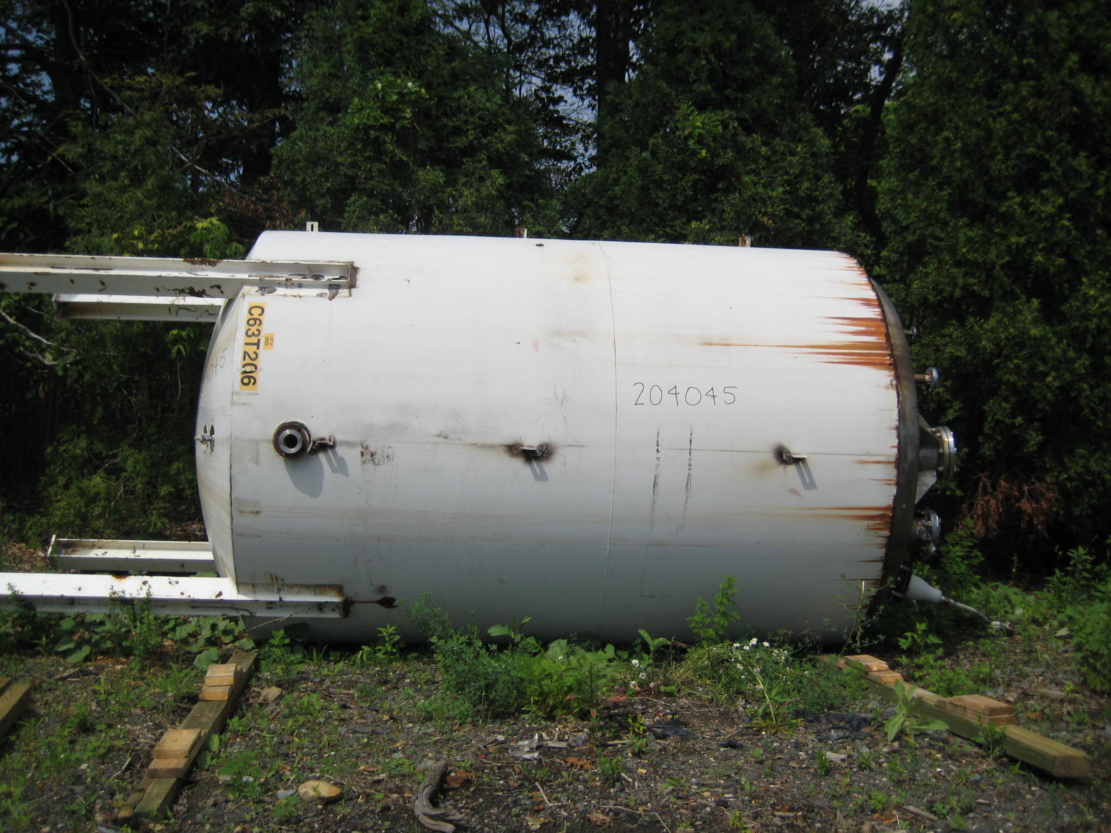 Stainless Steel 304L Bisphoric Tank - IPP# 204045