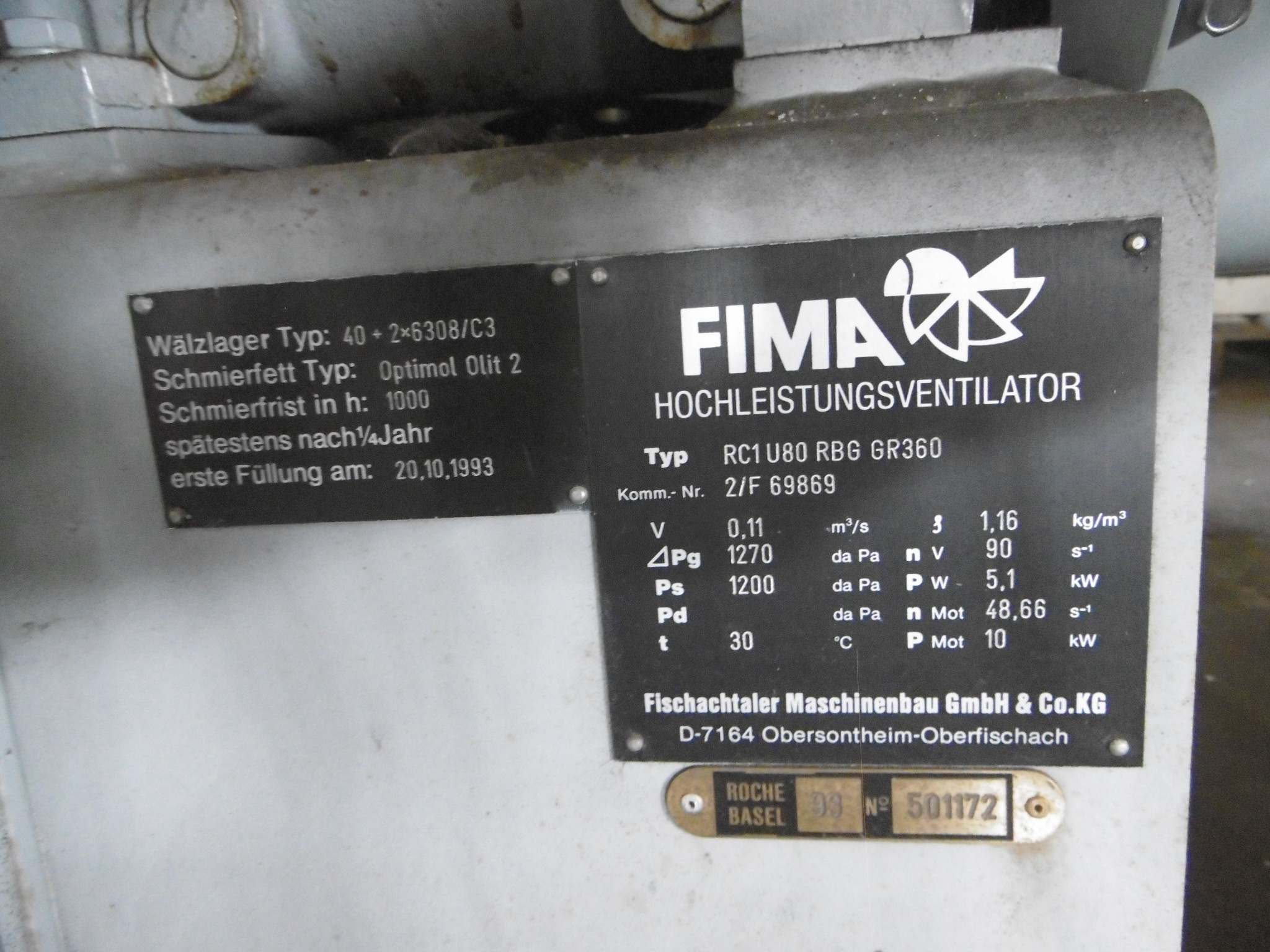   Blower 396 m3/h (233.1 CFM) Titanium For Sale - IPP# 204152