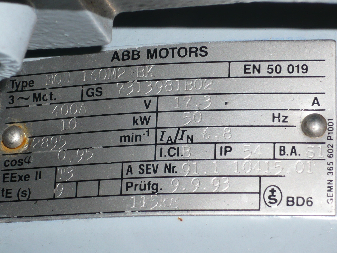   Blower 396 m3/h (233.1 CFM) Titanium For Sale - IPP# 204152