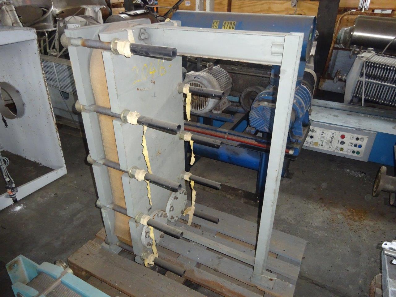  Stainless Steel 316 Plate and Frame Heat Exchanger 8.1 m² (87.4 ft²) For Sale - IPP# 204167