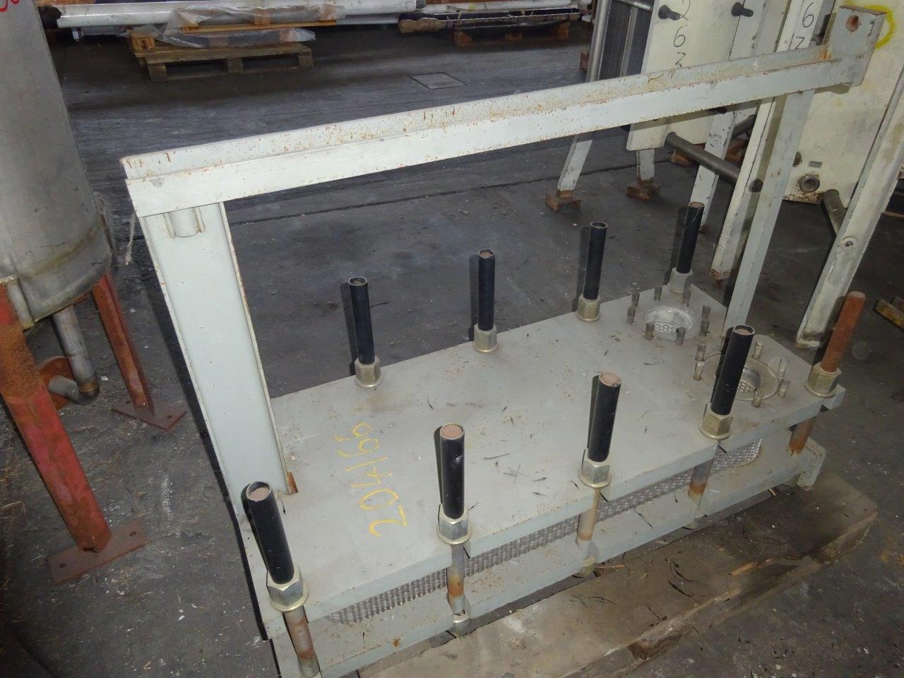  Stainless Steel 316 Plate and Frame Heat Exchanger 8.1 m² (87.4 ft²) For Sale - IPP# 204166