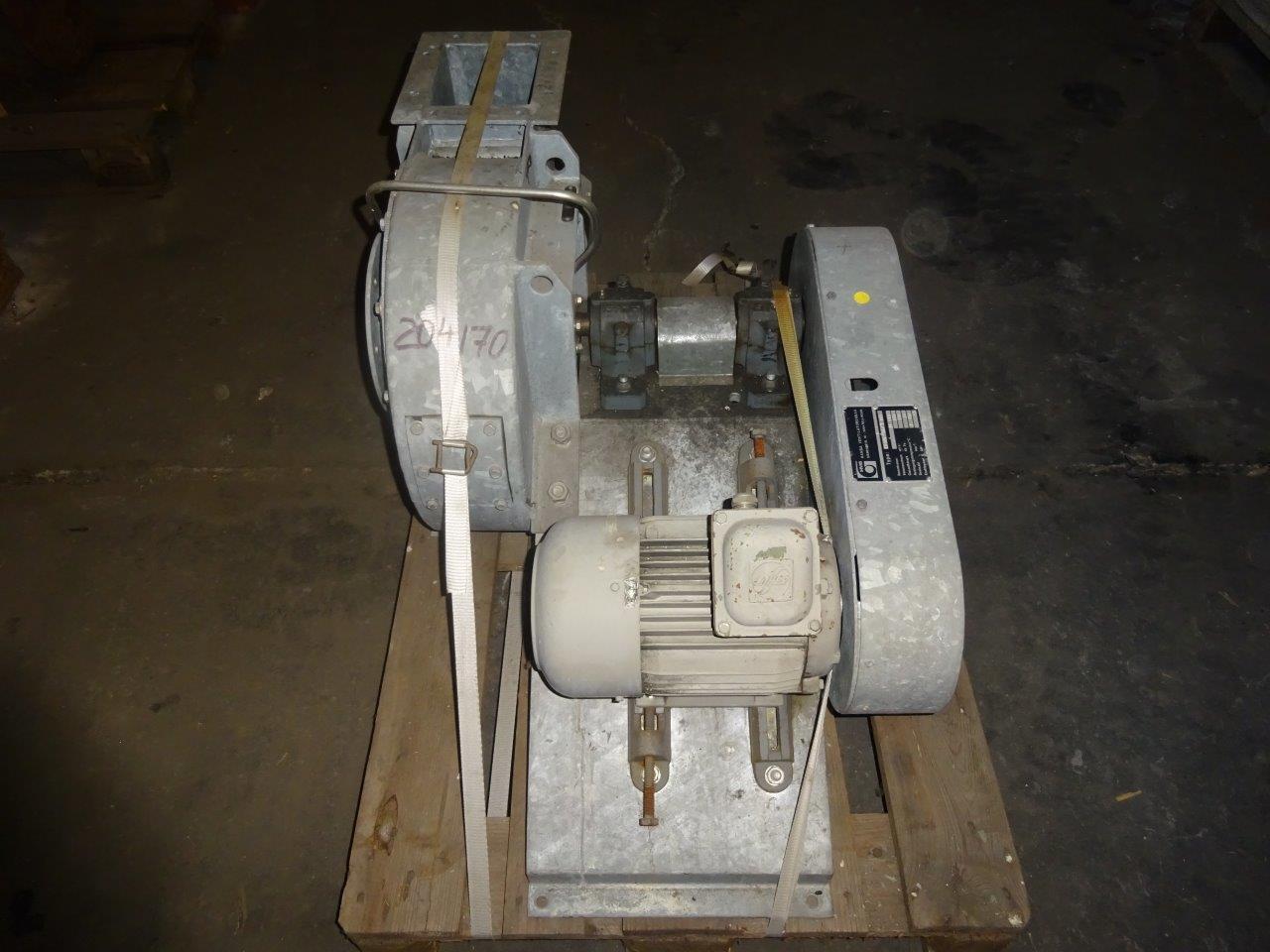  Carbon Steel  Blower 800 m3/h (470.9 CFM) For Sale - IPP# 204170