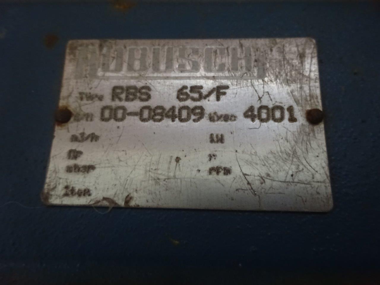 Unused Carbon Steel  Blower 1,072 m3/h (631 CFM) For Sale - IPP# 204195