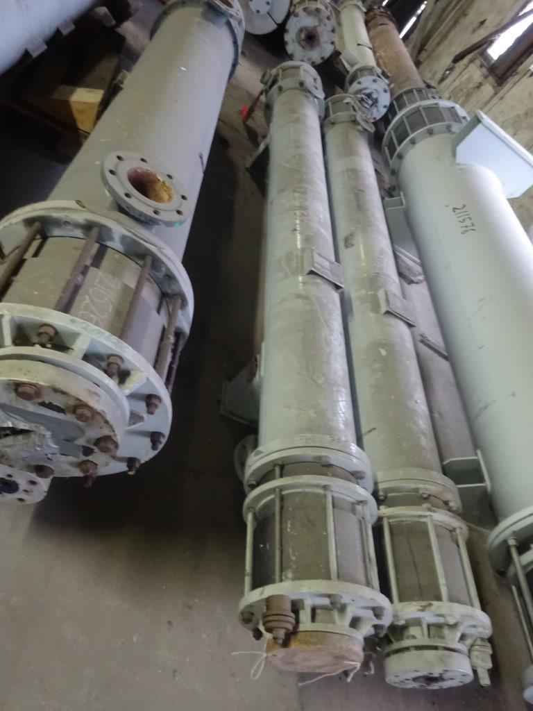  Shell and Tube Heat Exchanger 4 m² (43.1 ft²) Graphite For Sale - IPP# 204137