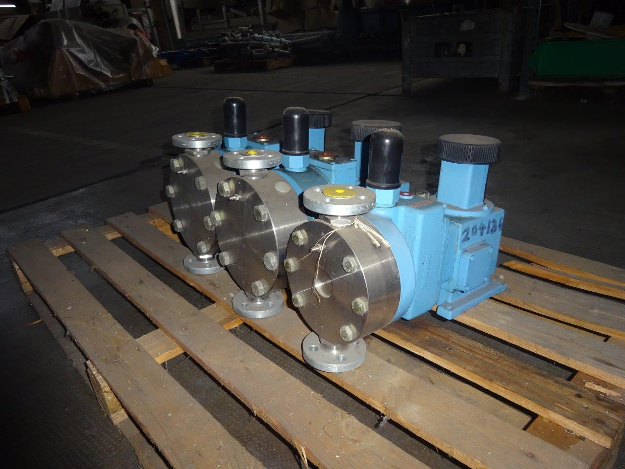   Reciprocating Pump 0.44 m3/h (1.94 GPM) For Sale - IPP# 204136