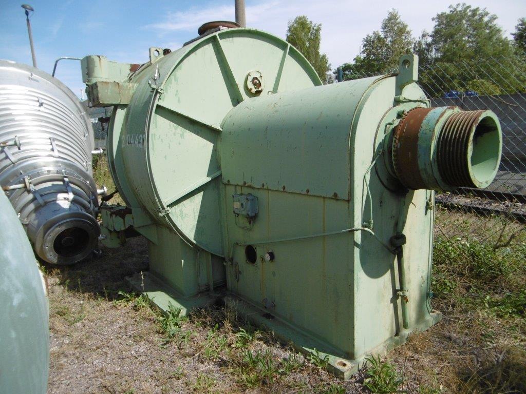   Centrifuge-Peeler 1,600 mm (63 in) Rubberlined For Sale - IPP# 204437