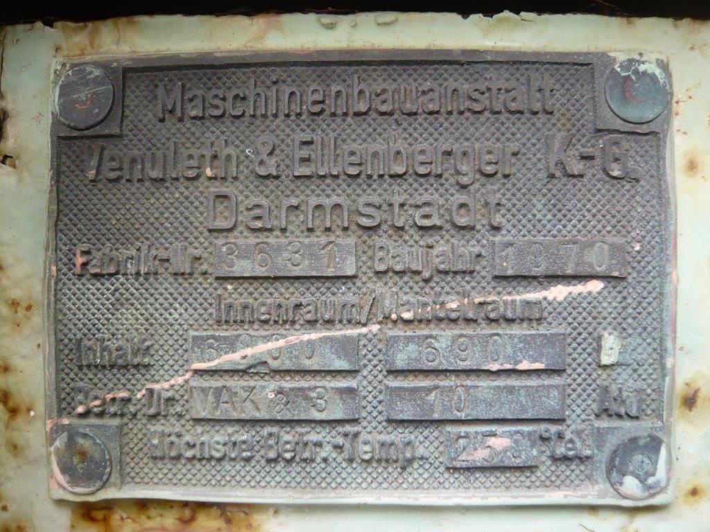 Stainless Steel Austenitic Venuleth & Ellenberger  Dryer-Rotary Vacuum - IPP# 204571