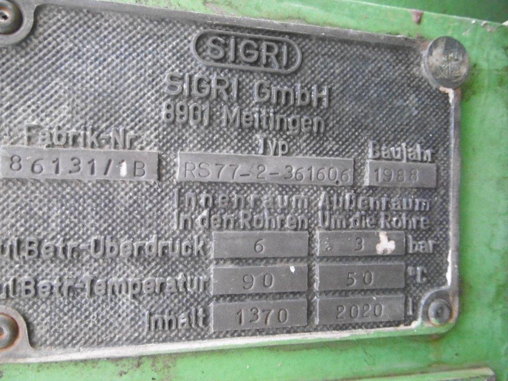  Shell and Tube Heat Exchanger 92.9 m² (1,000 ft²) Graphite For Sale - IPP# 204501