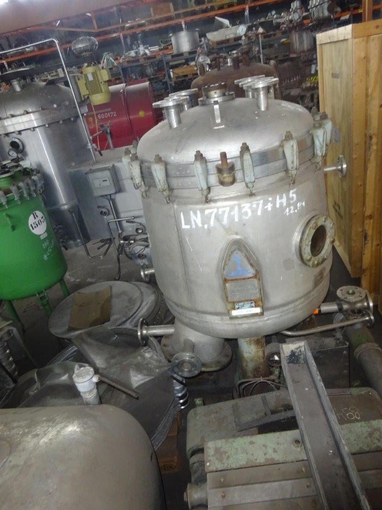  Pressure Leaf Filter 10 m² (107.6 ft²) Stainless Steel Austenitic For Sale - IPP# 204509