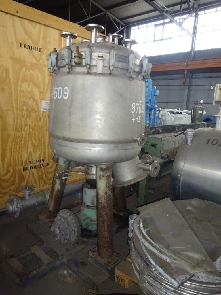  Pressure Leaf Filter 10 m² (107.6 ft²) Stainless Steel Austenitic For Sale - IPP# 204509