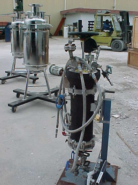  Stainless Steel 316 Rosenmund and Cogiem Filter 0.03 m² (0.32 ft²) For Sale - IPP# 205289