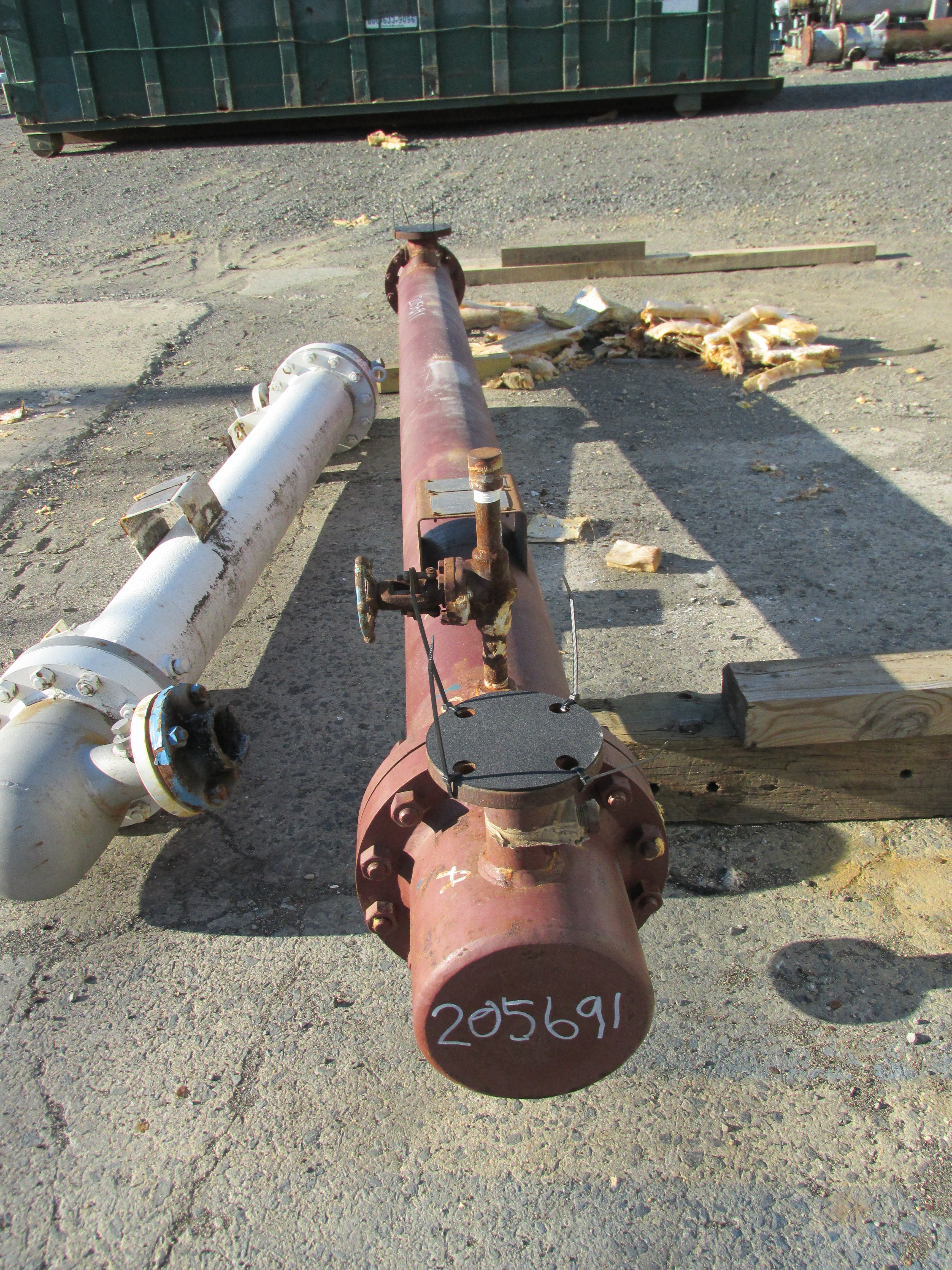  Shell and Tube Heat Exchanger 2.6 m² (28 ft²) Carbon Steel For Sale - IPP# 205691